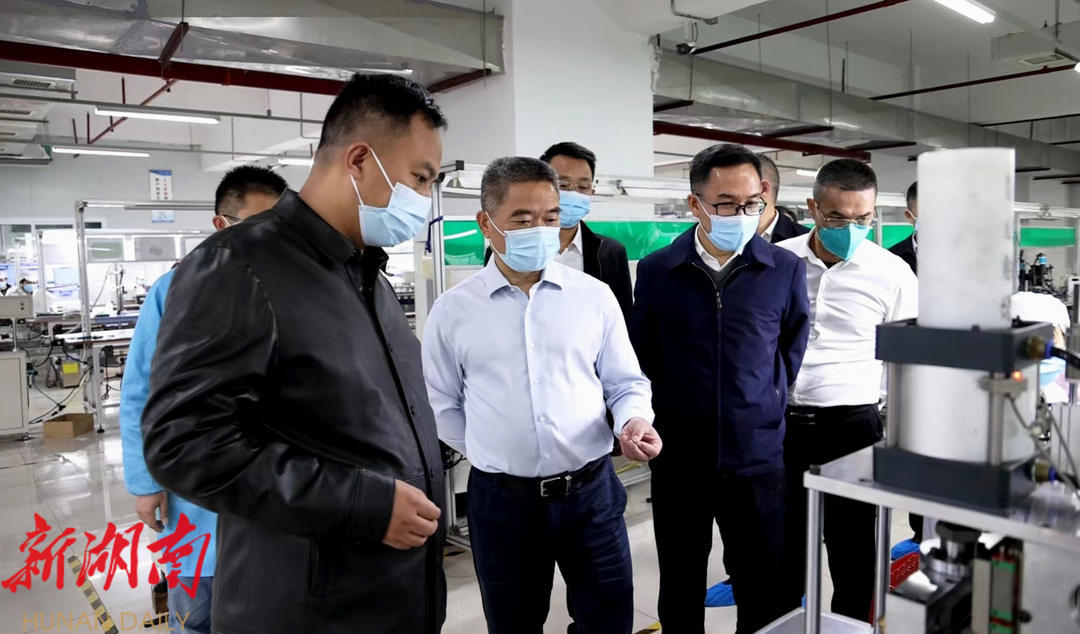 王永红来新宁调研督导企业复工复产和重点工作_邵阳头条网